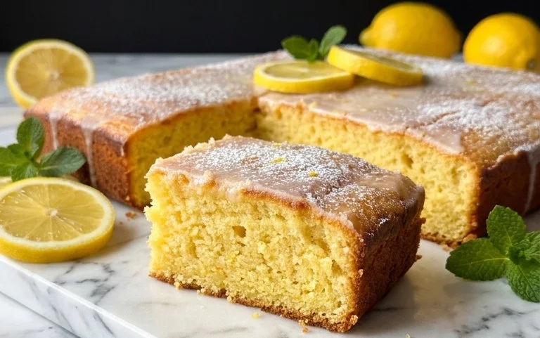 Zitronenkuchen vom Blech
