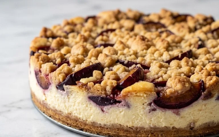 Zwetschgen-Streusel-Käsekuchen: Himmlisch cremig & saftig