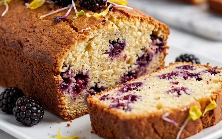 Blackberry Pound Cake Recipe