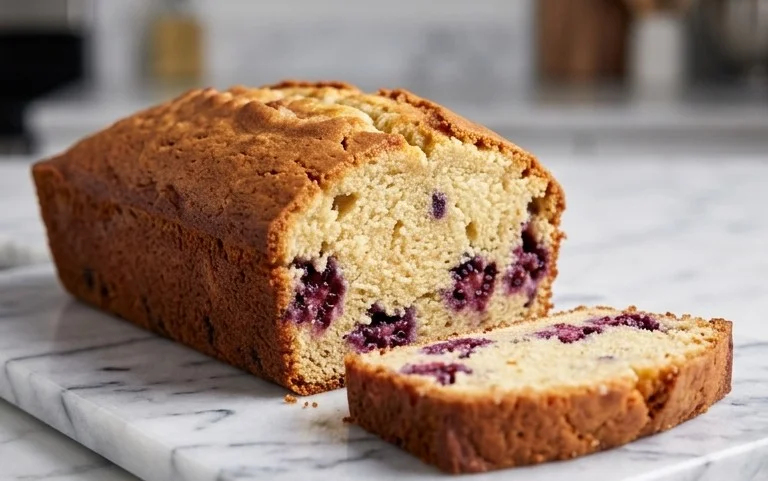 Saftiger Brombeer-Pound-Cake: Fruchtig & saftig