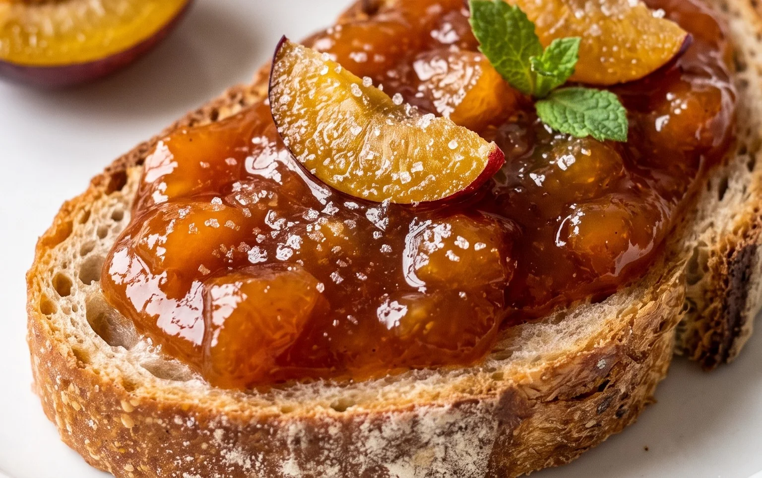 Mirabellen-Marmelade mit Rum Extract