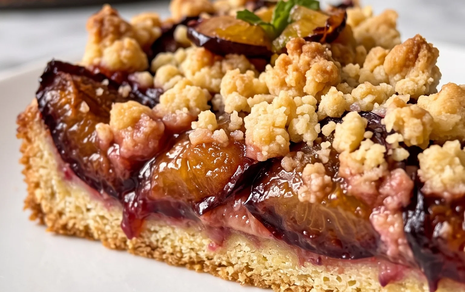 Zwetschgenkuchen mit Streuseln