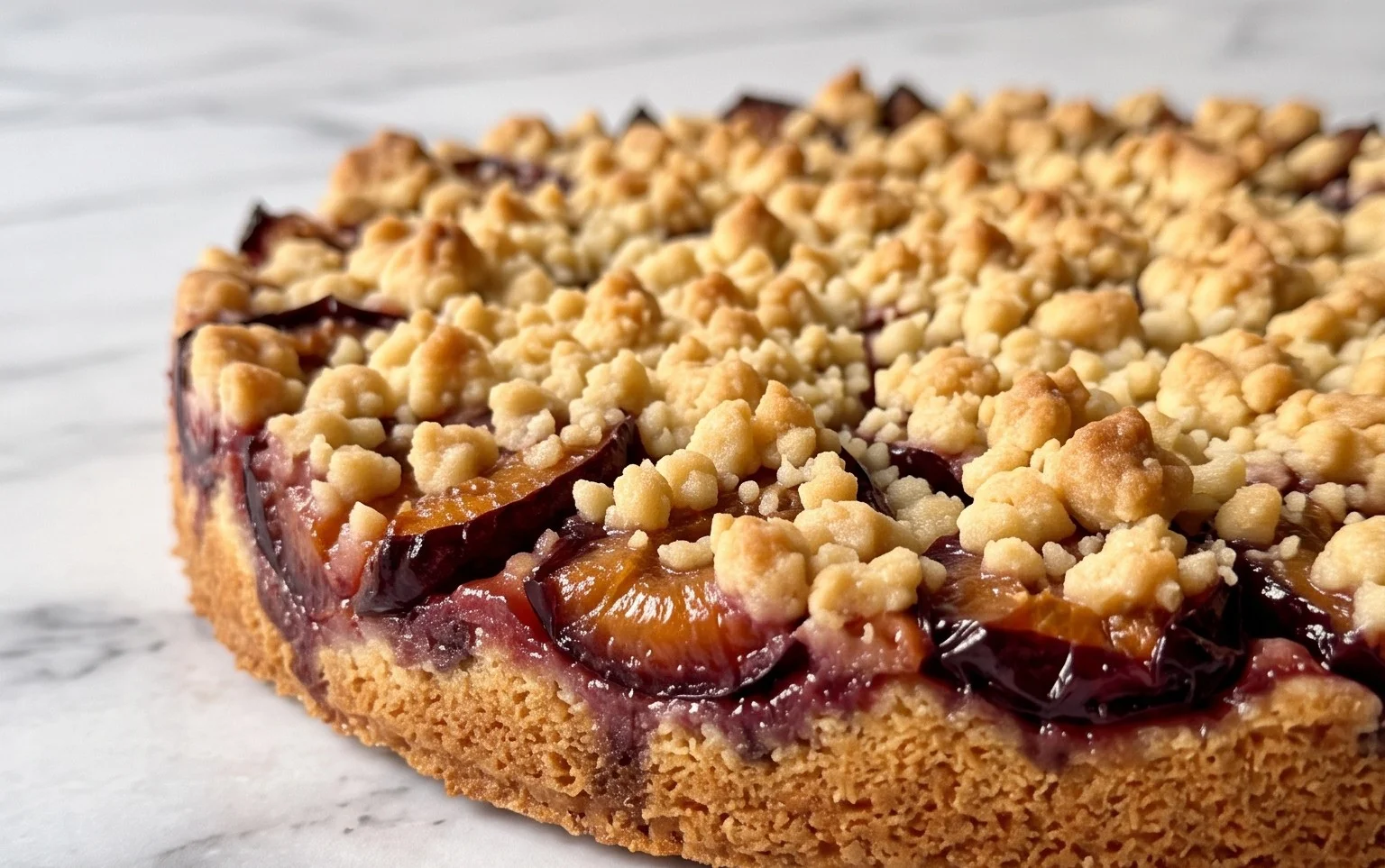 Zwetschgenkuchen mit Streuseln: Saftiger Herbst-Genuss